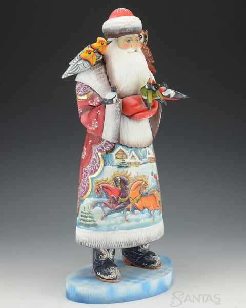 Songs of Christmas - Bird Lover Russian Santa