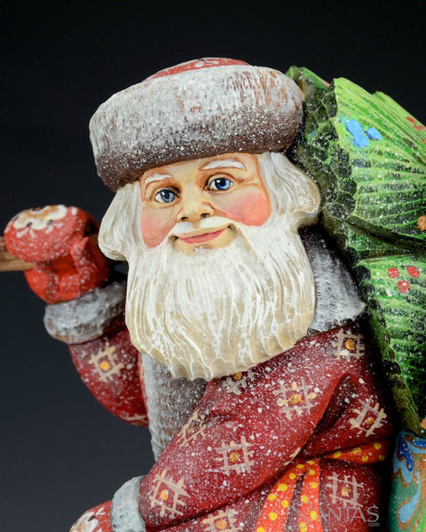 Winter Wanderer Russian Santa and Polar Bear