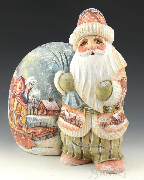 Grand Scenic Toy Bag Russian Santa