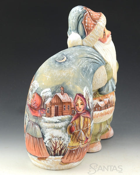 Grand Scenic Toy Bag Russian Santa