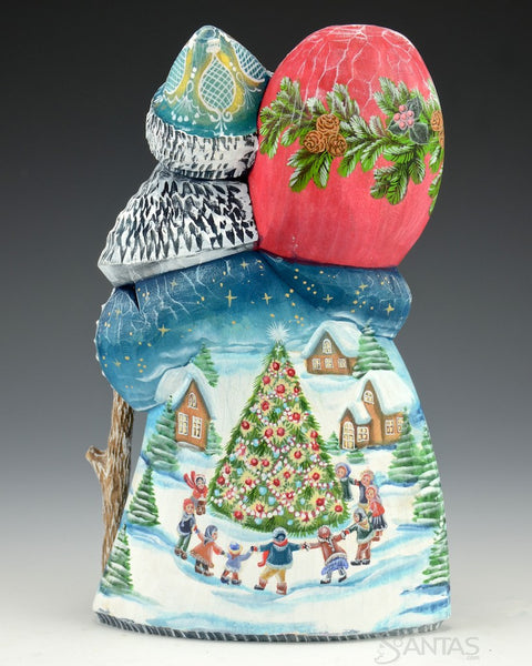 Up on The Rooftop Russian Santa