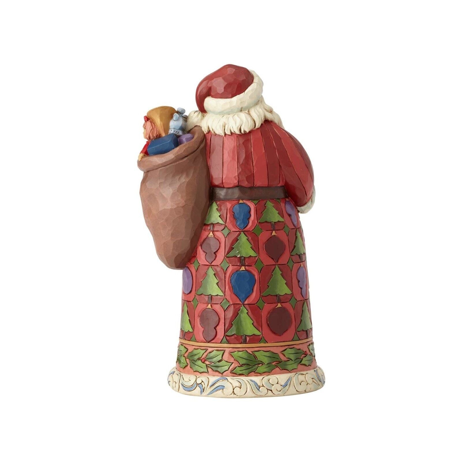 Unboxed - Heart of Christmas God Jul Santa Figurine by Enesco 