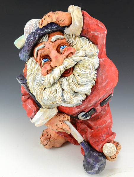 Golfing Santa by David Sabol - The Long Drive