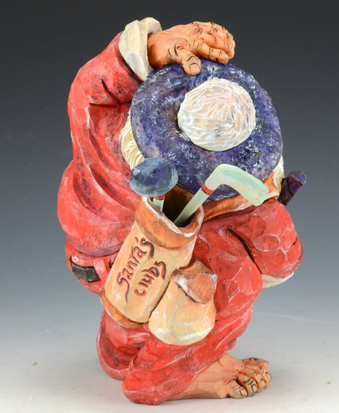 Golfing Santa by David Sabol - The Long Drive