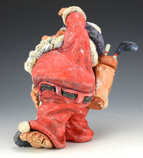 Golfing Santa by David Sabol - The Long Drive