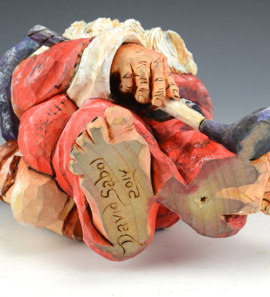 Golfing Santa by David Sabol - The Long Drive