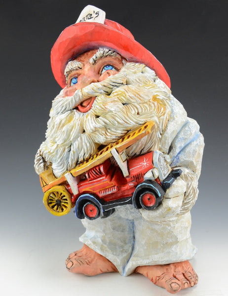 Fireman Santa by David Sabol