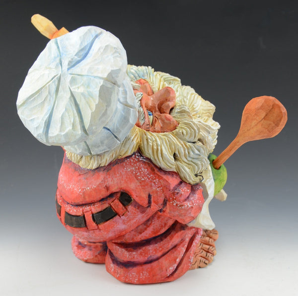 Barefoot Chef Santa by David Sabol