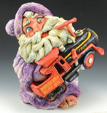 Santa's Ride-on Locomotive - by David Sabol