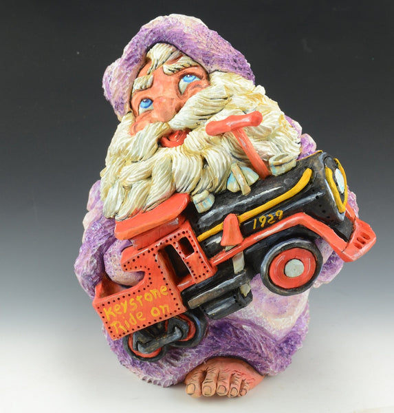 Santa's Ride-on Locomotive - by David Sabol
