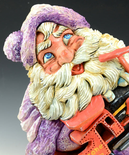 Santa's Ride-on Locomotive - by David Sabol