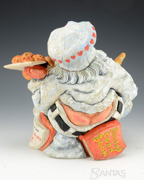 Baking Cookies With Christmas Love - David Sabol Santa