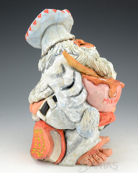 Baking Cookies With Christmas Love - David Sabol Santa