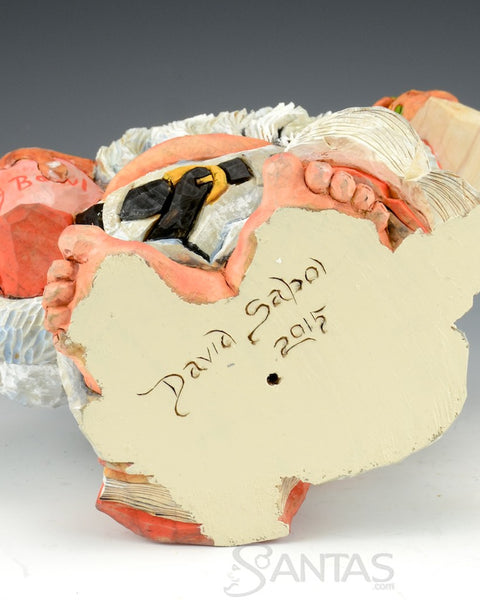 Baking Cookies With Christmas Love - David Sabol Santa