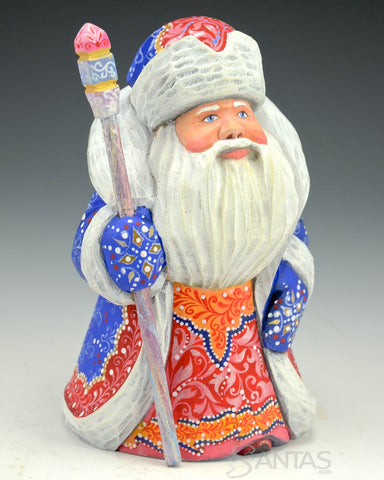 Small Colorful and Detailed Russian Santa