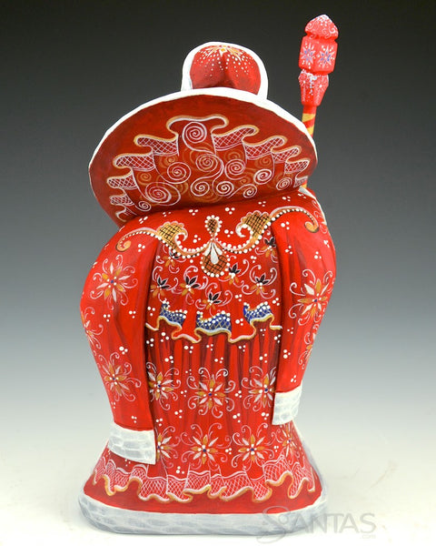 8 inch Red Russian Santa